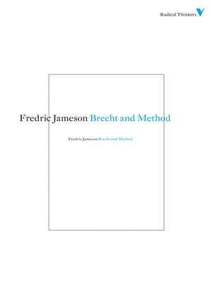 cover image of Brecht and Method
